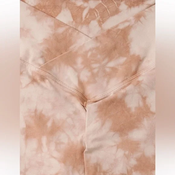 PINK by Victoria’s Secret cotton high-waist V crossover leggings in full length - Picture 2 of 8